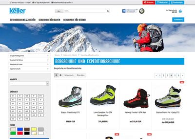 Schuh-Keller KG Onlineshop